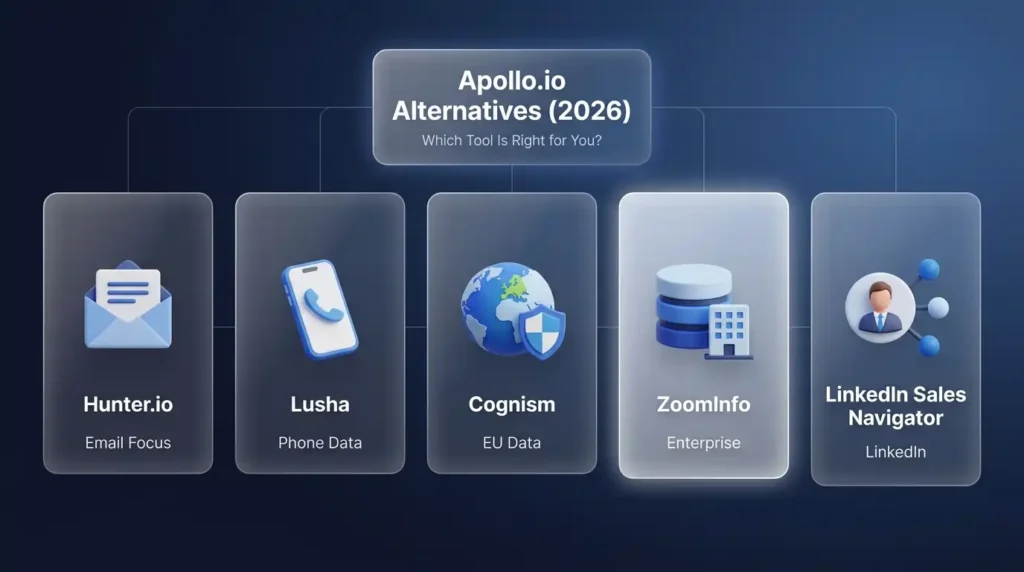 Apollo.io Alternatives (2026)