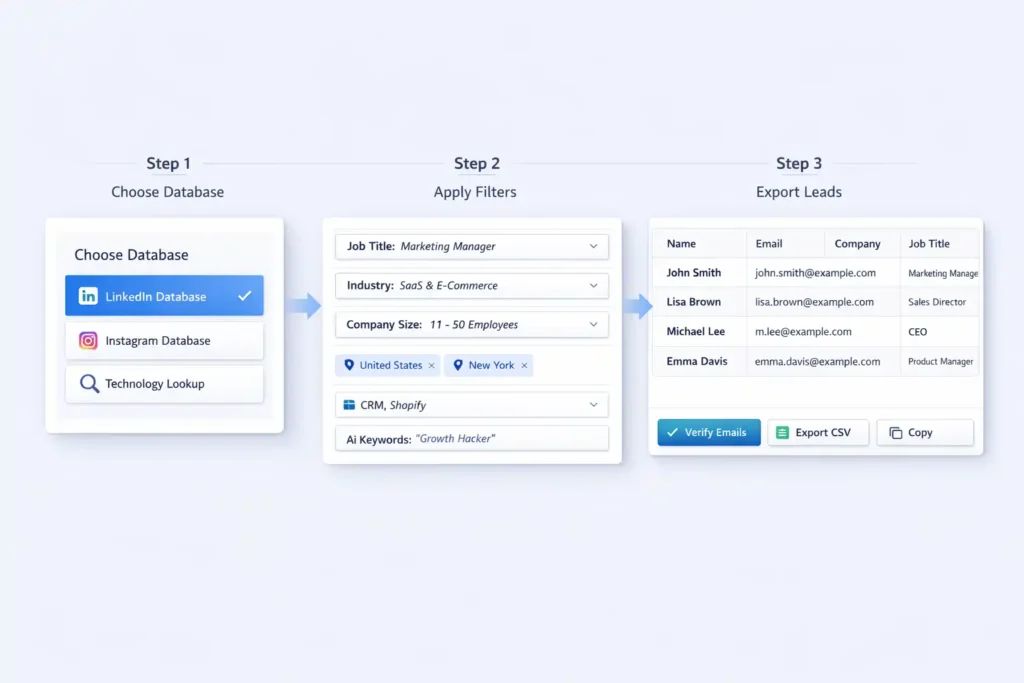 How to Use Leads.cm for Lead Generation - Step-by-Step Process