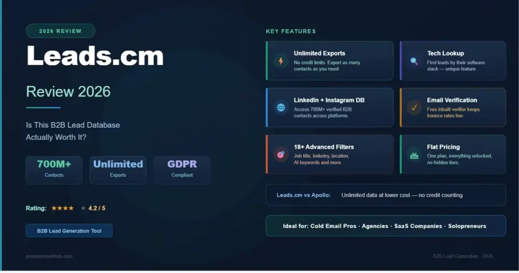 Leads.cm Review 2026