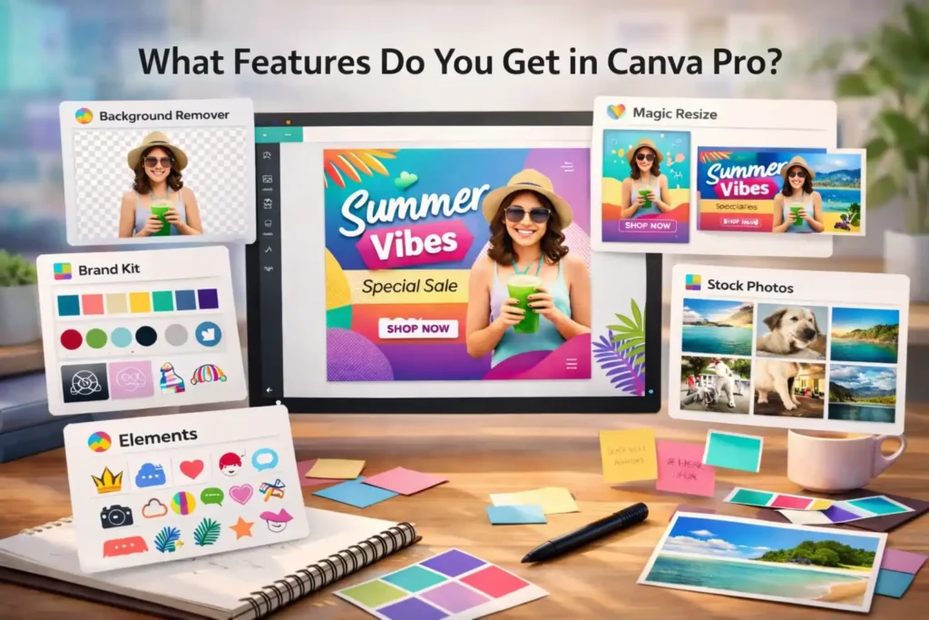 What Features Do You Get in Canva Pro