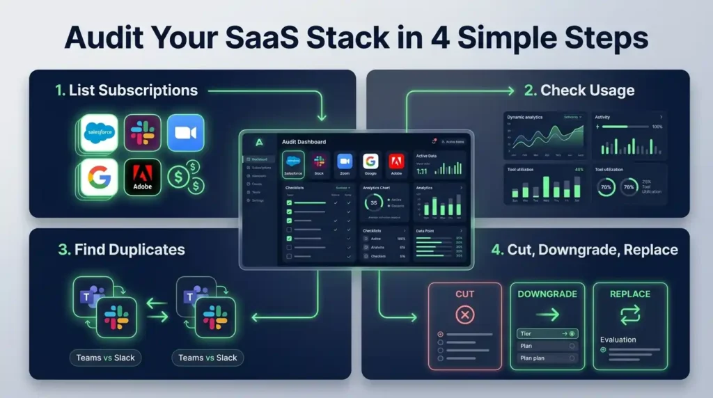 Audit Your SaaS Stack in 4 Simple Steps
