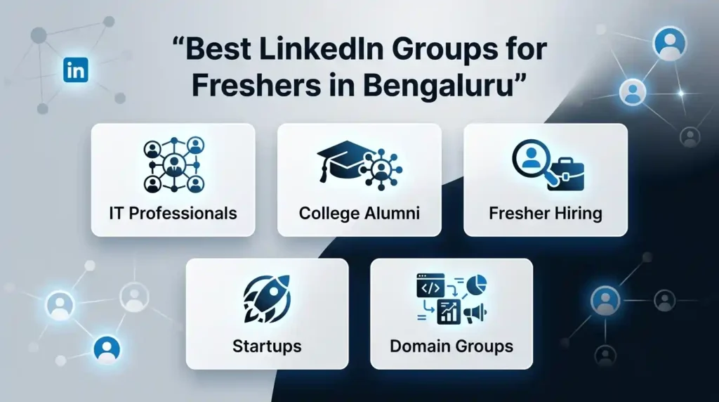 Best LinkedIn Groups for Freshers in Bengaluru