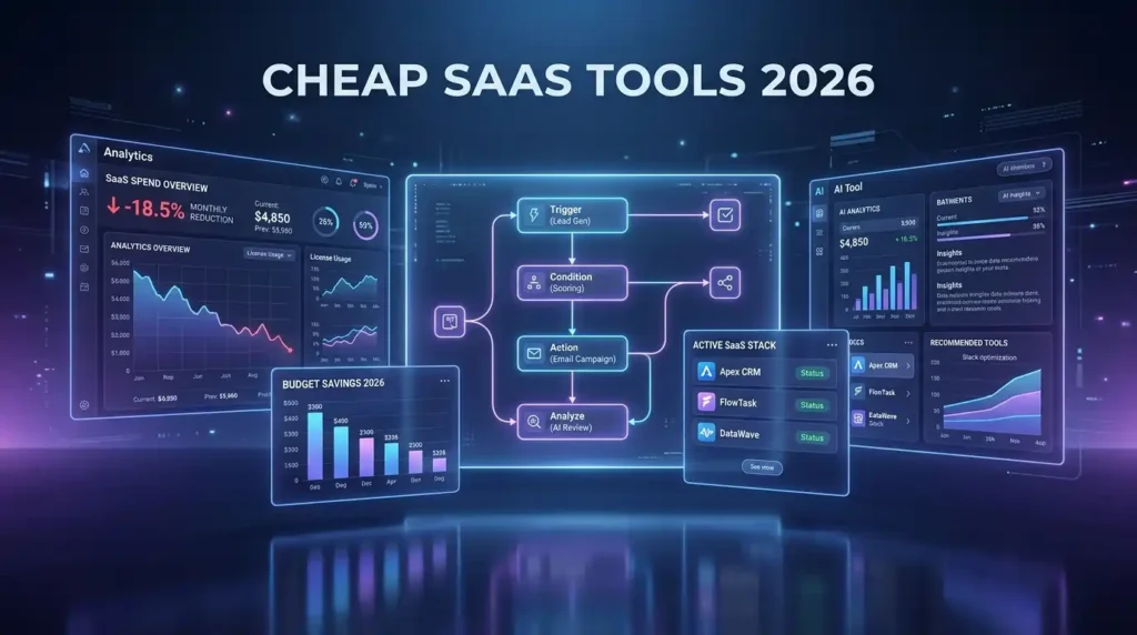 Cheap SaaS Tools 2026