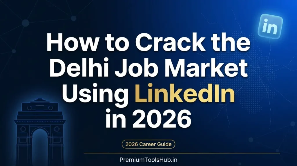 Guide to cracking the Delhi job market using LinkedIn in 2026 with smart job search strategies