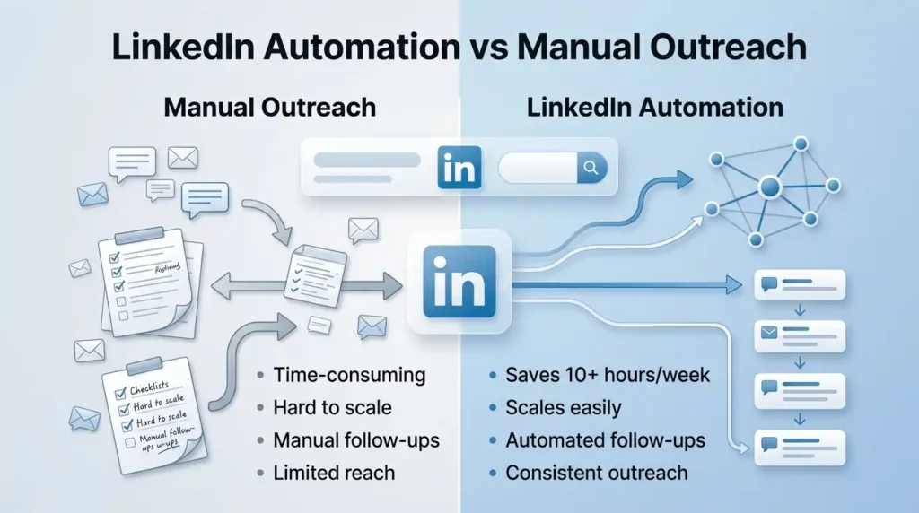 LinkedIn Automation vs Manual Outreach