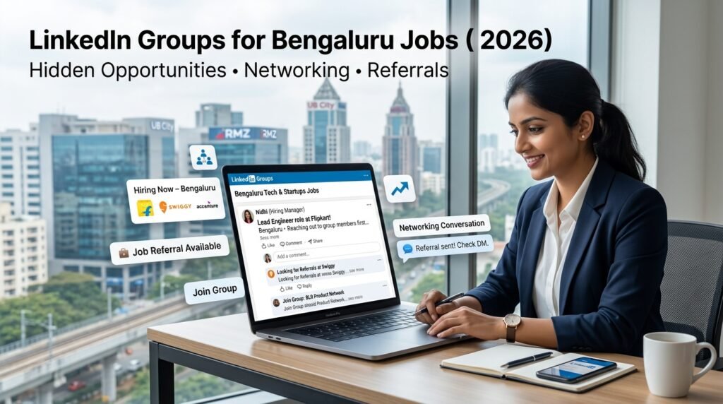 LinkedIn Groups for Bengaluru Jobs 2026 – Networking & Referral Opportunities