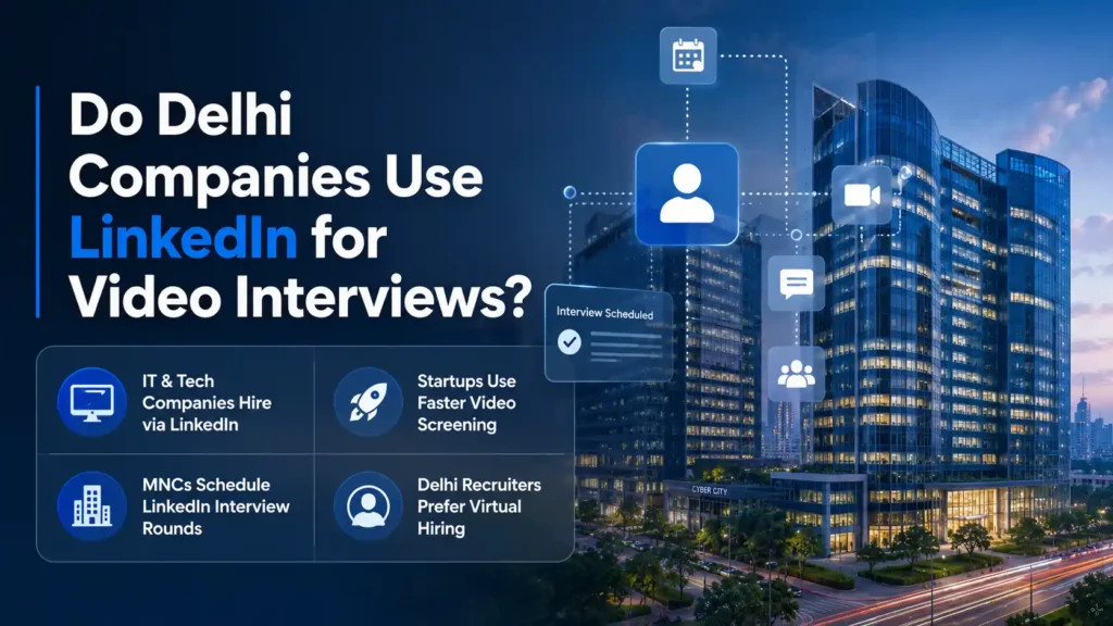 Do Delhi Companies Actually Use LinkedIn for Video Interviews