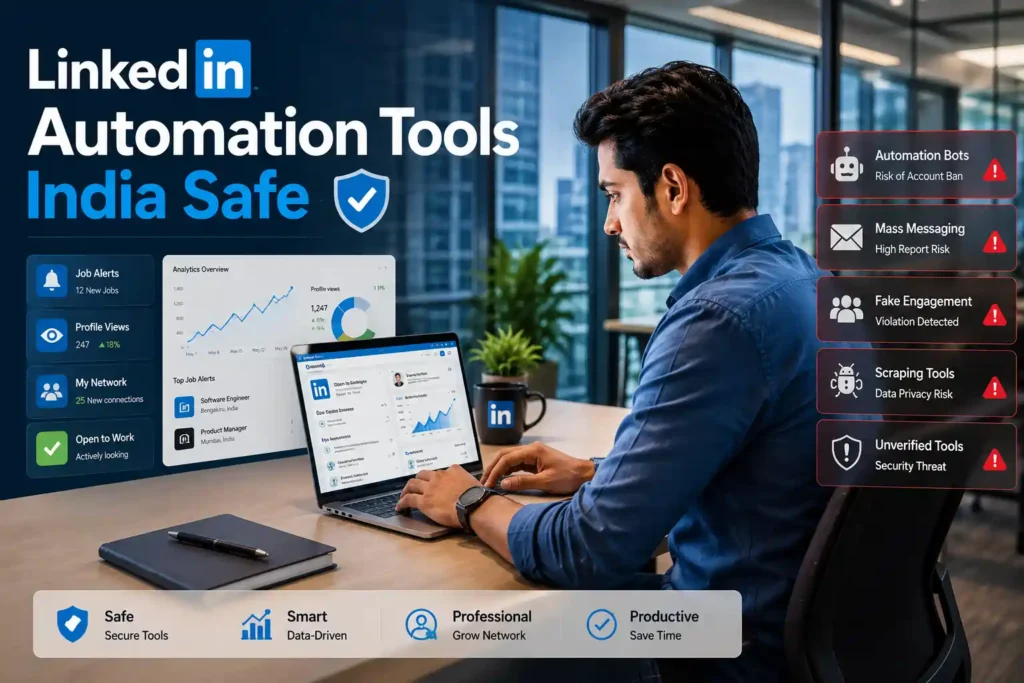 LinkedIn Automation Tools India Safe