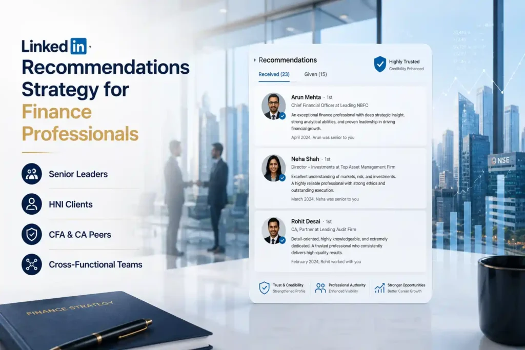 LinkedIn Recommendations Strategy for Finance Professionals