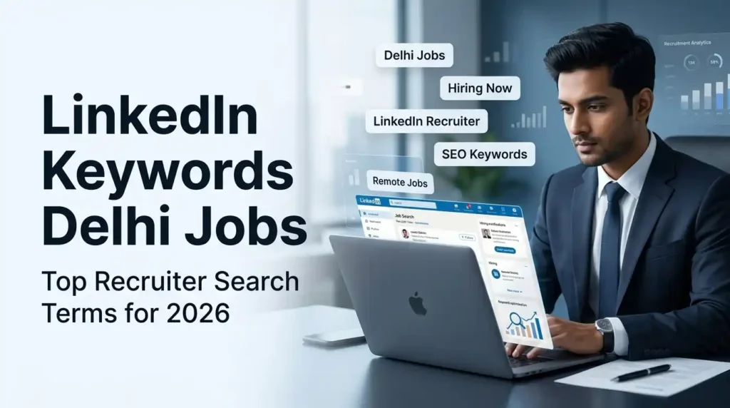 LinkedIn keywords Delhi jobs