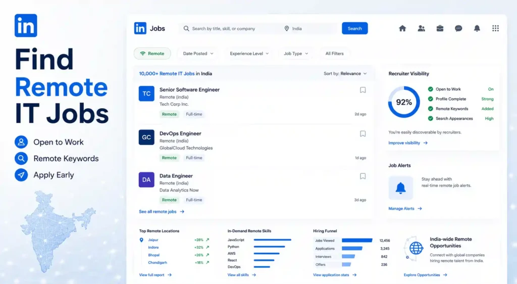 Find Remote IT Jobs on LinkedIn
