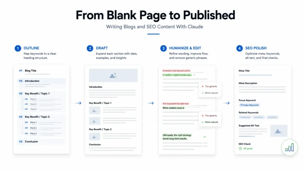 From Blank Page to Published
