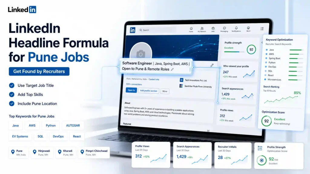 LinkedIn Headline Formula & Keywords for Pune Jobs